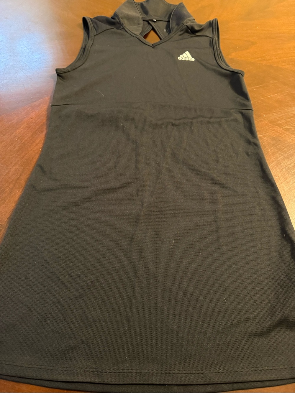 adidas Black Sleeveless Hooded Tank Dress for Kids